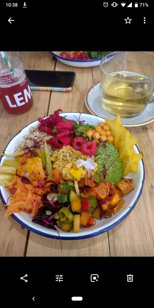 review photo of Pom Kitchen Rainbow Bowl shared by @pippajane on 25 Mar 2019 - review