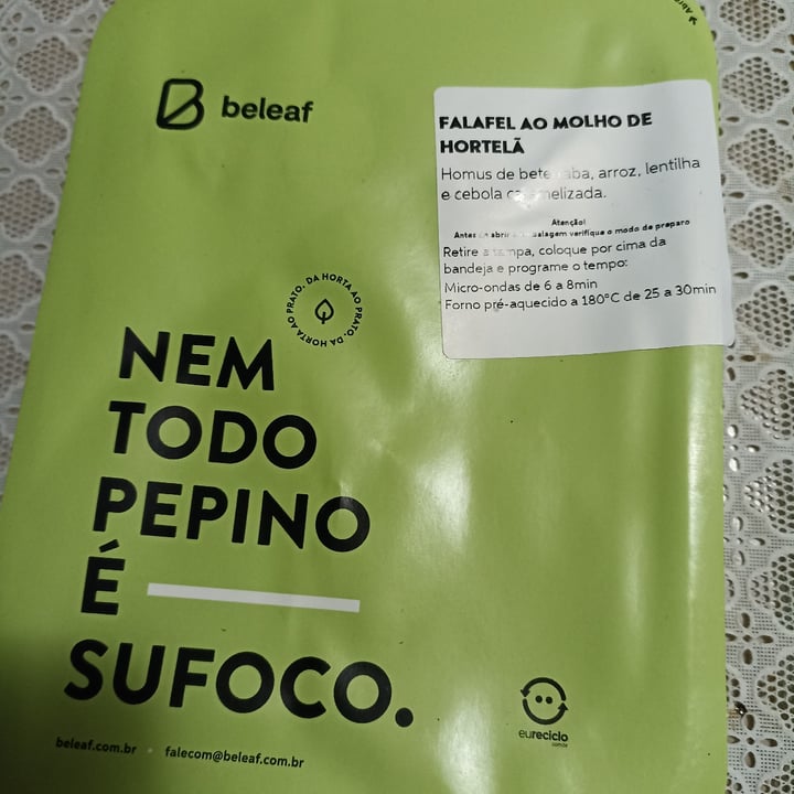 review photo of Beleaf Falafel Ao Molho De Hortelã shared by @mfatanes on 30 Apr 2022 - review