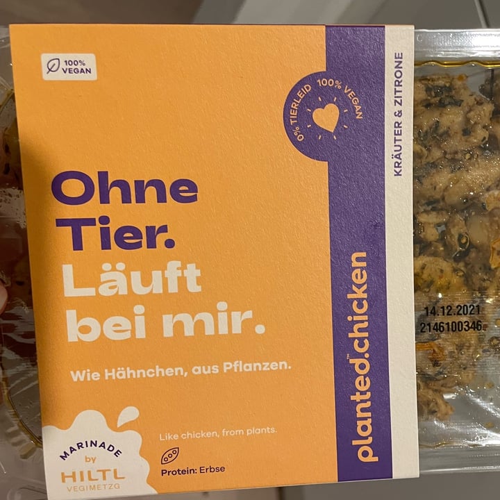 review photo of planted.chicken Wie Poulet - Marinade by Hiltl shared by @eis317 on 27 Nov 2021 - review