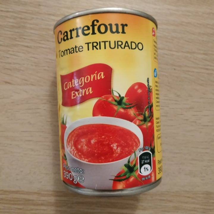 photo of Carrefour Tomate triturado shared by @maribelmp on  10 Mar 2022 - review