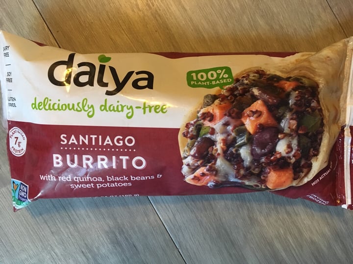 photo of Daiya Santiago Burrito shared by @miguel9 on  31 Dec 2019 - review