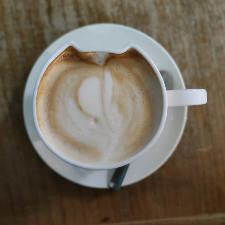 review photo of Crazy Cat Café Cappuccino Con Latte Di Soia shared by @gaiatramontana on 01 Jun 2022 - review