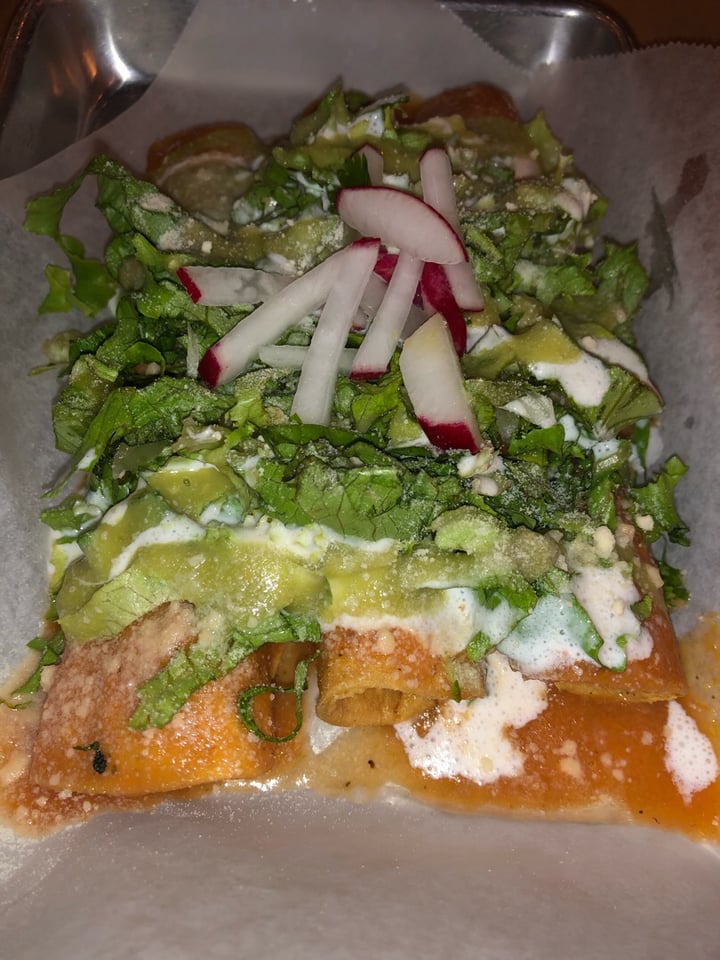 photo of EARTH Plant Based Cuisine Flautas De Papa shared by @vegan-treehugger on  29 Mar 2020 - review