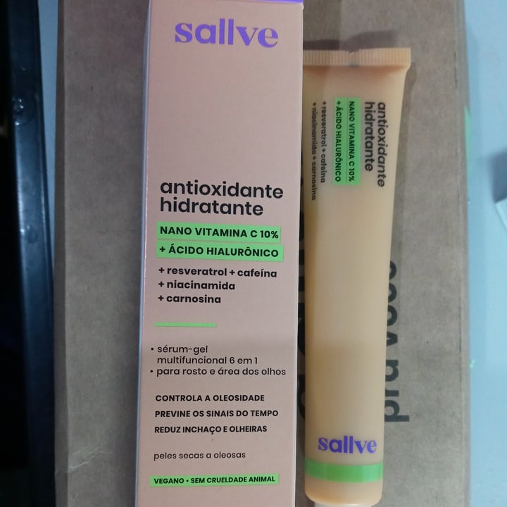 photo of Sallve Antioxidante Hidratante shared by @aliceayumiichikawa on  16 Sep 2022 - review