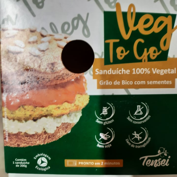 photo of Tensei Hamburguer De grão De Bico shared by @janemonteiro on  13 Sep 2022 - review