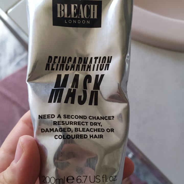 photo of Bleach London Reincarnation mask shared by @jessvegan87 on  22 Apr 2021 - review