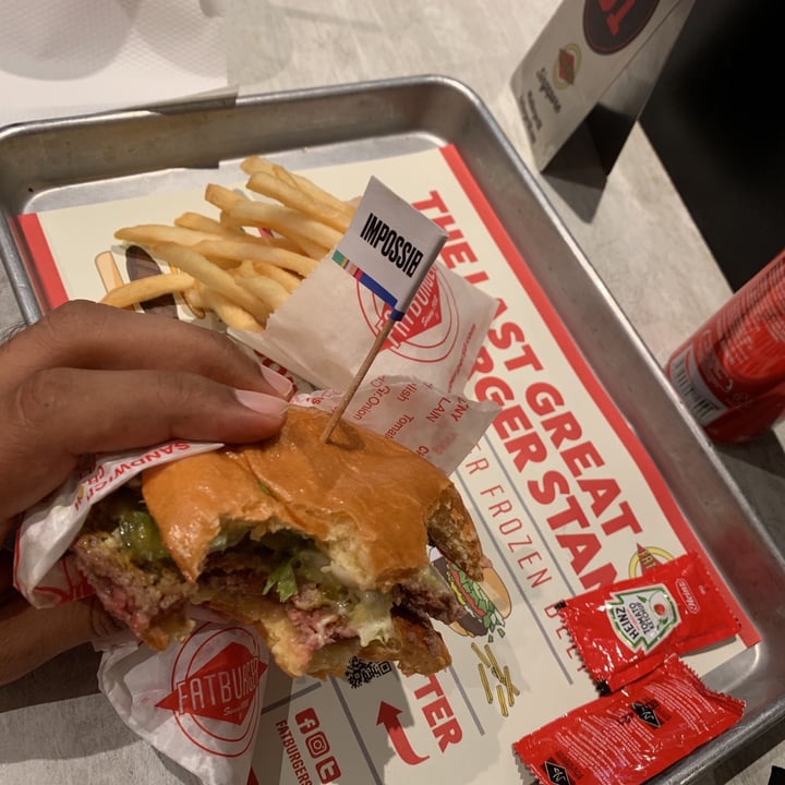 photo of Fatburger & Buffalo's @ Novena Impossible Burger shared by @ghaasphuus on  01 Aug 2020 - review