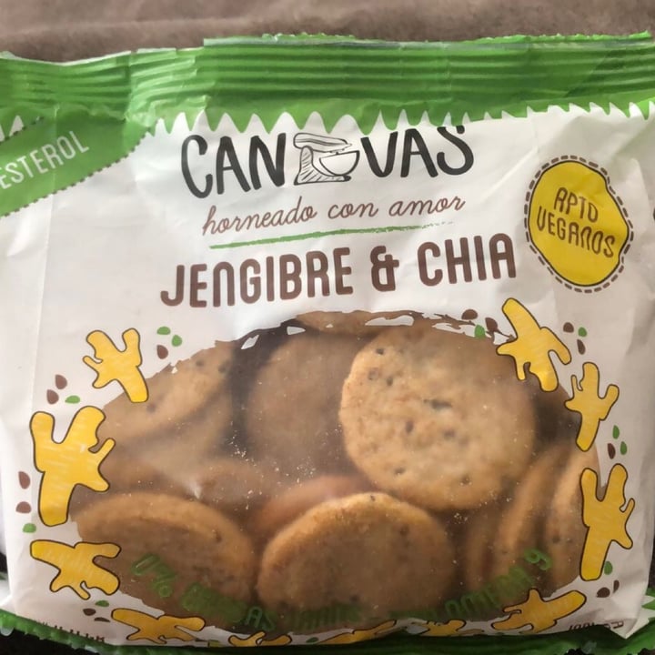 photo of Canvas Galletitas de Jengibre & Chia shared by @eugewarashi on  05 Apr 2022 - review