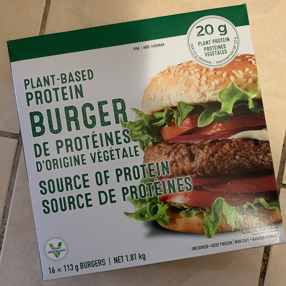 Kirkland Signature PlantBased Protein Burger Reviews abillion
