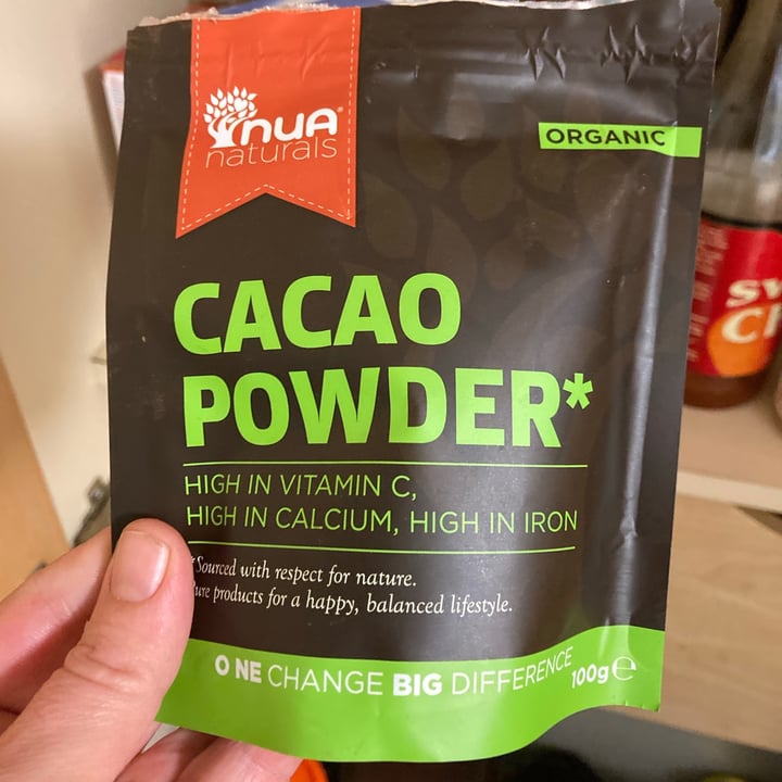 photo of Nua naturals Nua naturals cacao powder shared by @animalsrule on  15 Oct 2020 - review