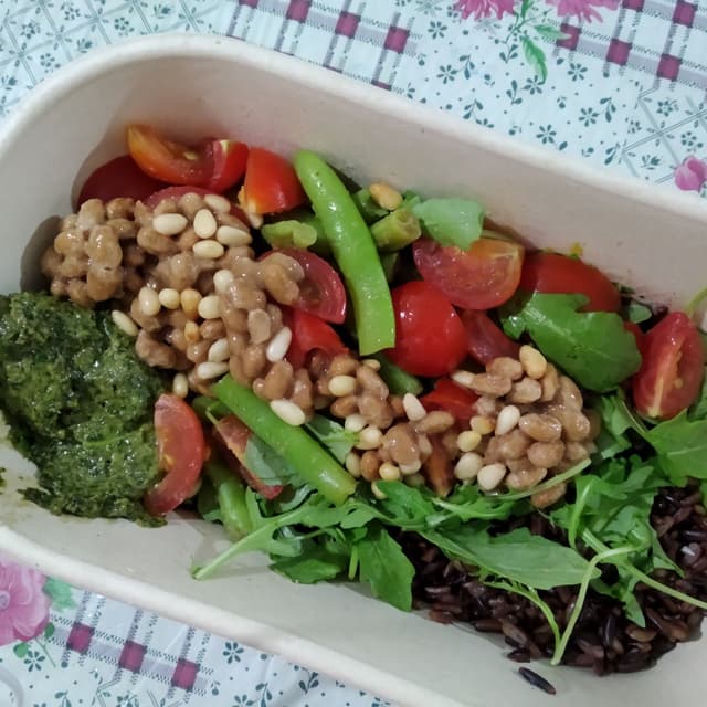Foto del piatto “Pesto Both Worlds”