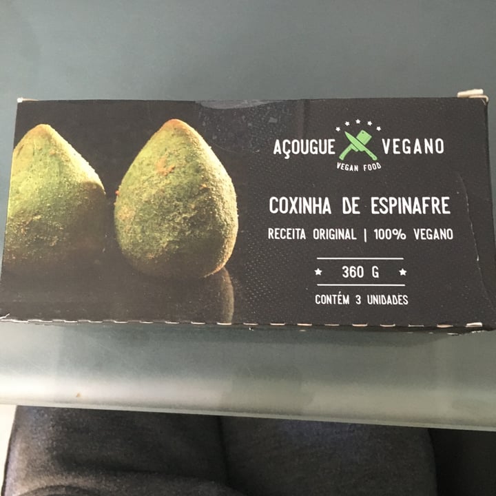 review photo of Açougue vegano Coxinha de espinafre shared by @mercio on 04 Jun 2022 - review