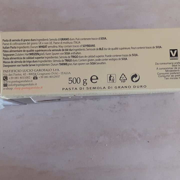 review photo of Pasta garofalo Lasagna shared by @carmenveg on 02 May 2022 - review