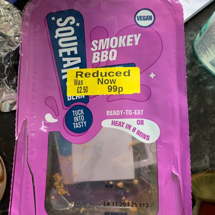 photo of Squeaky Bean Smokey BBQ Chicken Style Bites shared by @aprilknight on  10 May 2021 - review