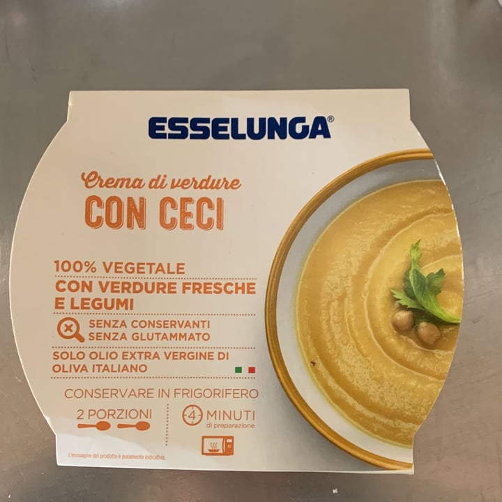 photo of  Esselunga Crema di verdure Con Ceci shared by @carlottaaa on  14 Mar 2022 - review