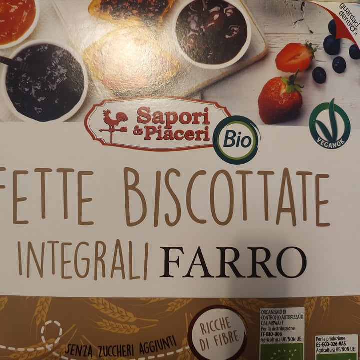review photo of Sapori&piaceri Bio Fette Biscottate Integrali Farro shared by @sabrina1975 on 11 Dec 2021 - review