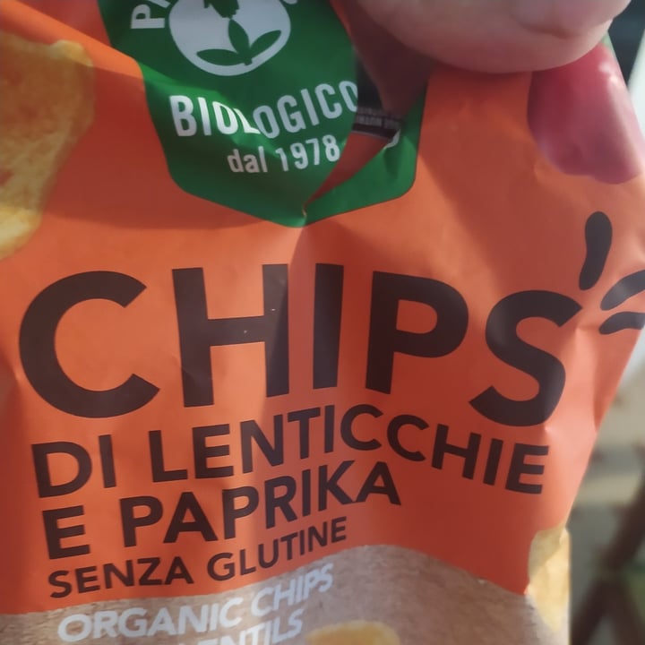 photo of Biologico dal 1978 chips di lenticchie e pomodoro shared by @erica2290 on  15 Jul 2022 - review