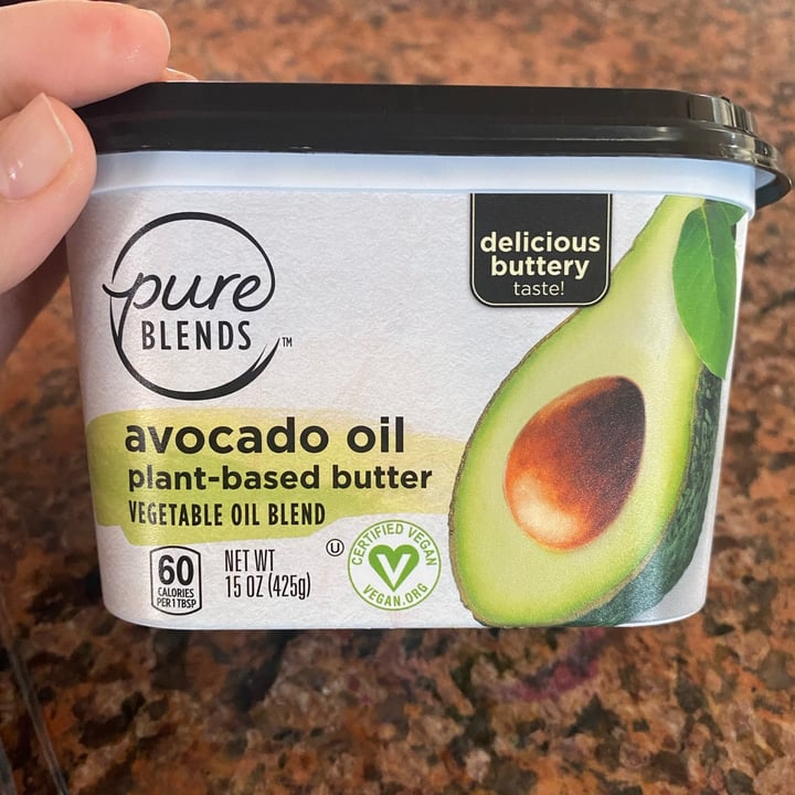 photo of Pure blends Avocado Oil Plant-Based Butter shared by @emycaldeira on  21 Apr 2022 - review