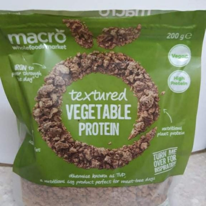 photo of Macro Wholefoods Market Textured Vegetable Protein shared by @annapotts on  28 Jun 2021 - review