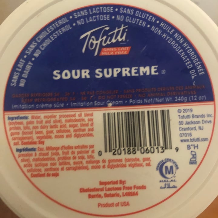 photo of Tofutti Better than Sour Cream shared by @darcee on  16 Jun 2021 - review