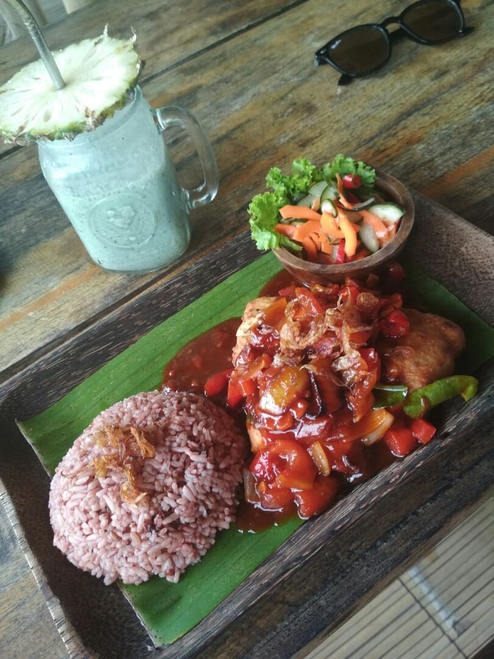 review photo of Vegan Soul Kitchen Fried tofu sweet soy shared by @veganotti on 14 Jul 2019 - review