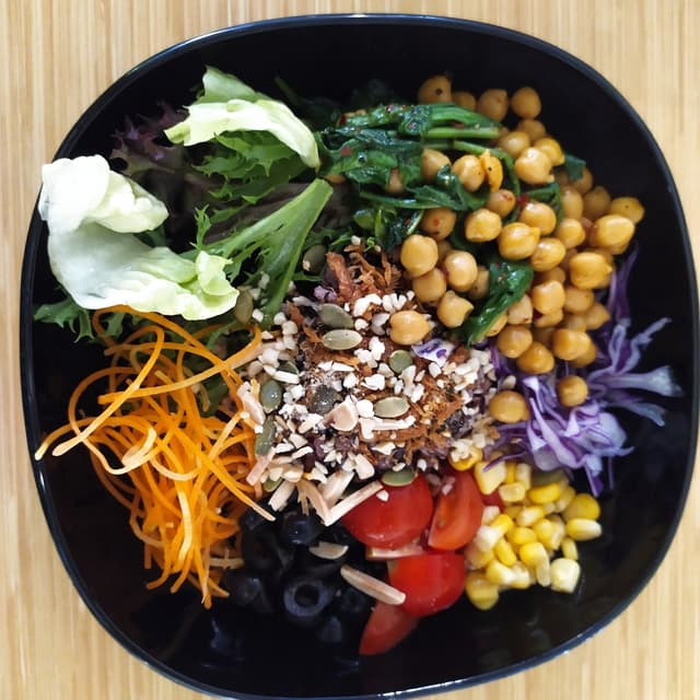 Photo of the dish “Chickpeas Spinach Bowl”