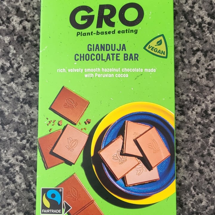 review photo of Gro Gianduja Chocolate Bar shared by @fujiwarajosh on 15 Oct 2022 - review