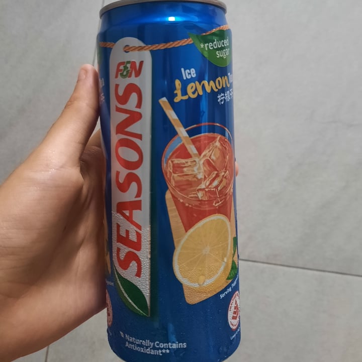 review photo of F&N Seasons Ice lemon tea shared by @keeannn on 07 May 2022 - review