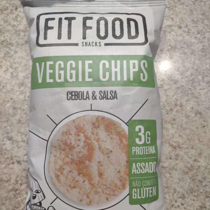 photo of Fit  Food Veggie Chips - Grão-de-bico Cebola e Salsa shared by @patitarso on  07 Jul 2022 - review