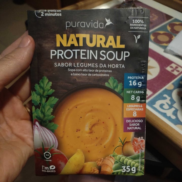 photo of Puravida Sopa Natural Protein Soup shared by @rafape on  13 May 2022 - review