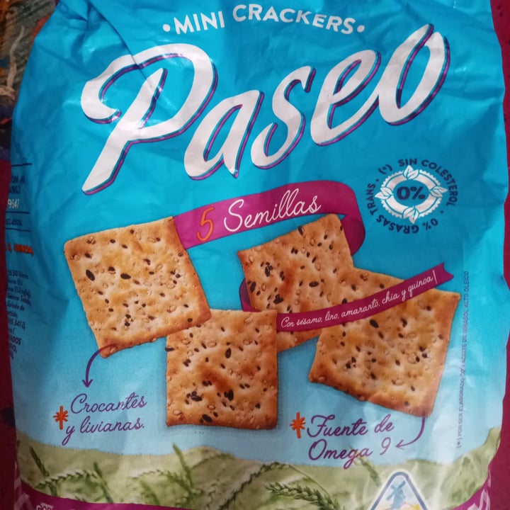 review photo of Molino Cañuelas Galletitas 5 Semillas Mini Crackers Paseo shared by @floreselva on 19 Jan 2021 - review
