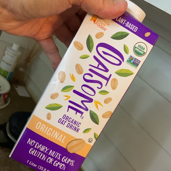 photo of Oatsome  Organic Oat milk shared by @allhess on  23 Oct 2021 - review