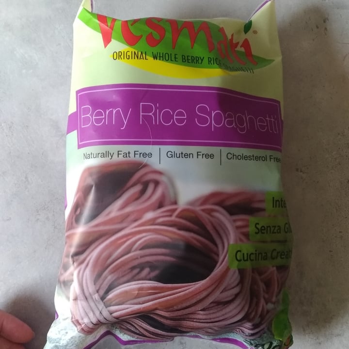 photo of Vesmati Berry Rice Spaghetti shared by @iaia82 on  10 Sep 2021 - review