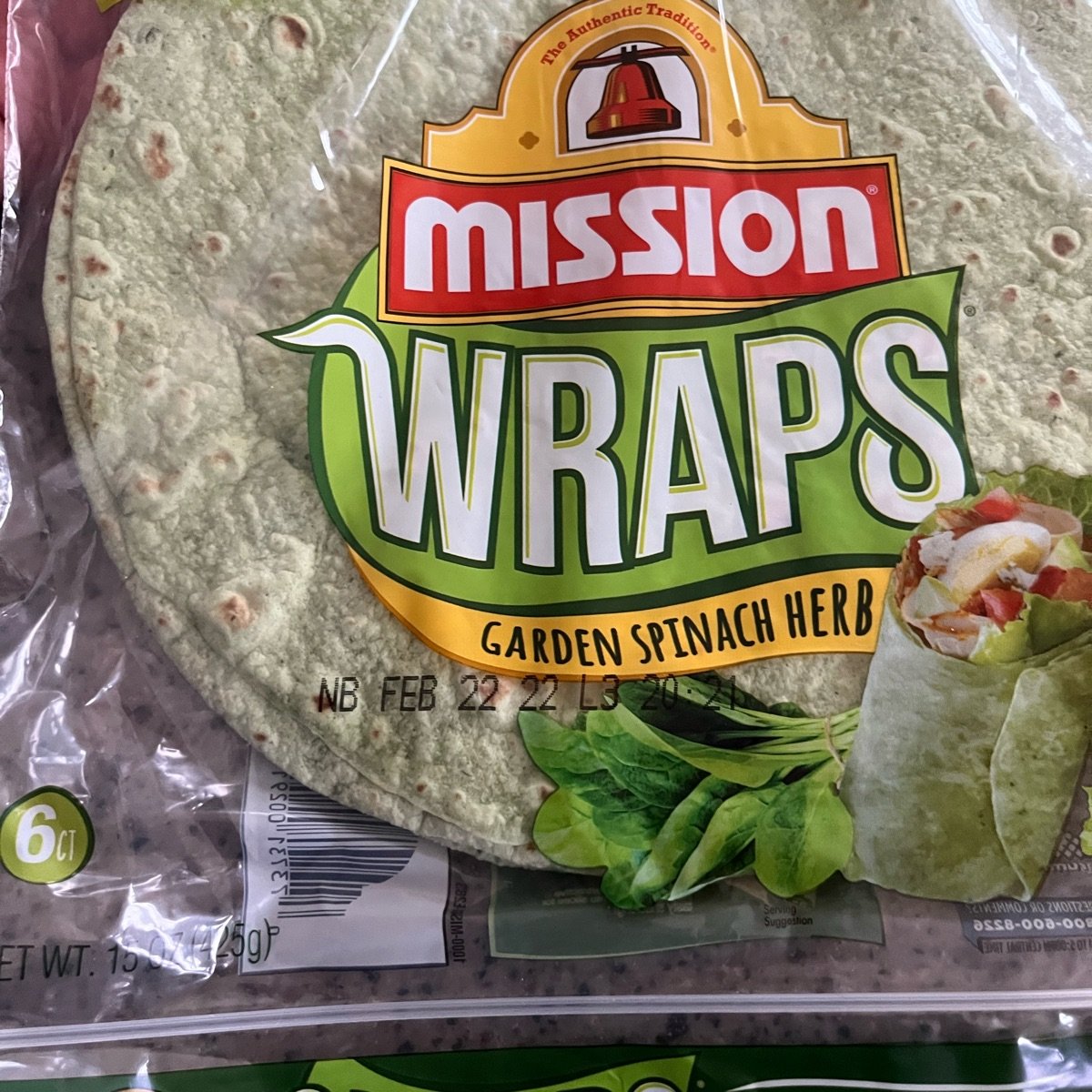 Mission Foods Mission Wraps Garden Spinach Herb Reviews abillion