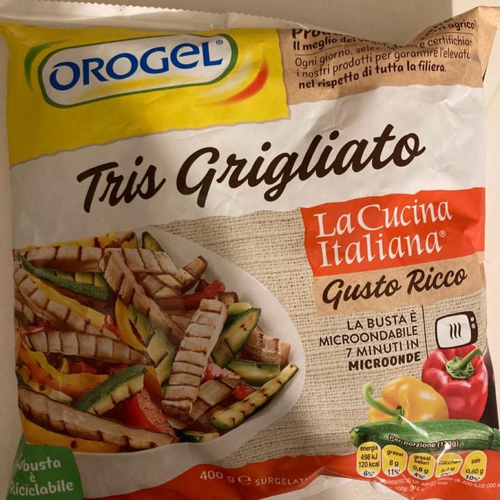 photo of Orogel Tris Grigliato shared by @francescachieppa18 on  24 Mar 2022 - review
