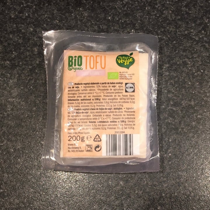 photo of My Best Veggie Bio tofu natural shared by @veganagram on  20 Oct 2020 - review
