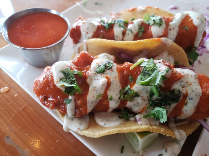 photo of Tucos Taco Lounge Buffalo Tempeh Tacos shared by @metalmel666 on  23 Oct 2019 - review