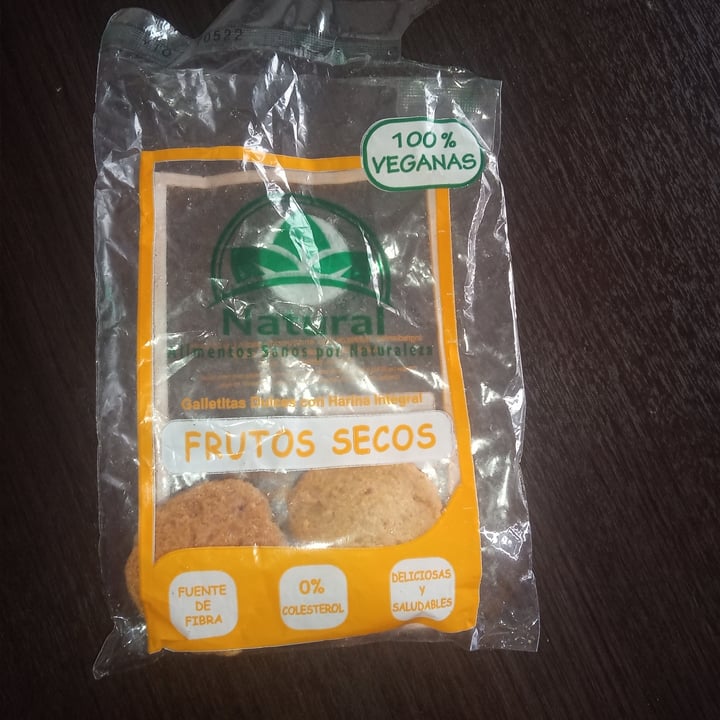 review photo of Natural Galletas De Harina Integral Sabor Frutos Secos shared by @hbermudez on 30 Mar 2022 - review
