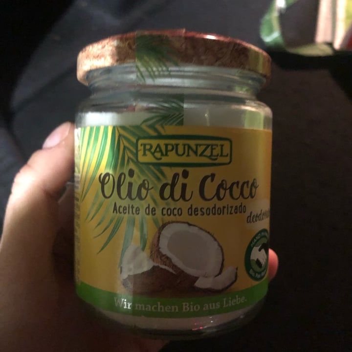 photo of Rapunzel olio di cocco deodorato shared by @virginia92dp on  05 Dec 2022 - review