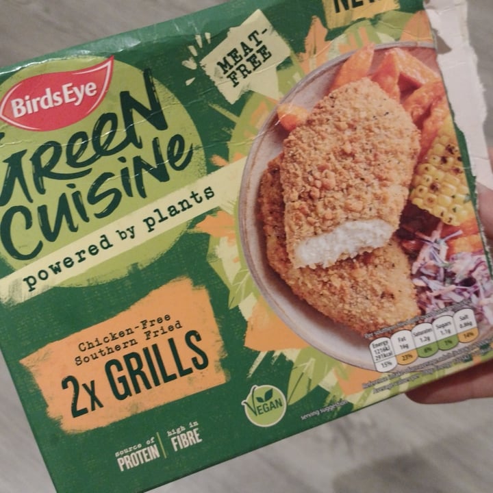 photo of Findus Chicken Free Southern Fried Grills shared by @thedappervegan on  31 Jul 2021 - review
