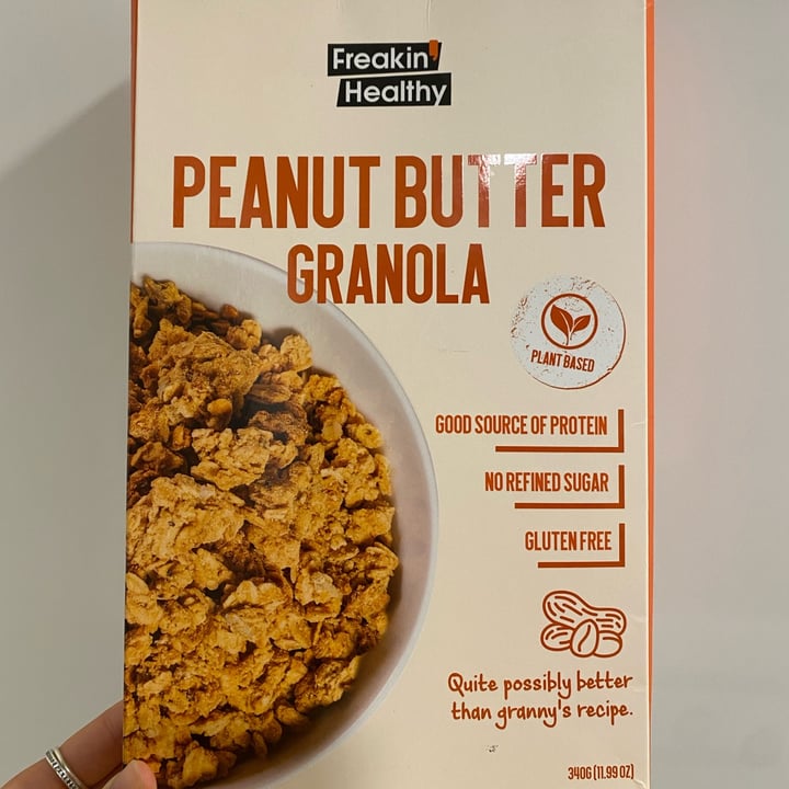 photo of Freakin' Healthy Peanut Butter Grabola shared by @tonkaplant on  10 Aug 2022 - review