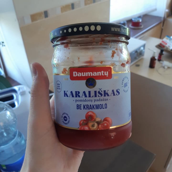 photo of Daumantų pomidorų padažas shared by @viltezaveckaite on  29 Jun 2022 - review