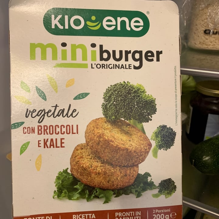 photo of Kioene Mini Burger Broccoli & Kale shared by @alessiatravaglini on  11 Jun 2022 - review
