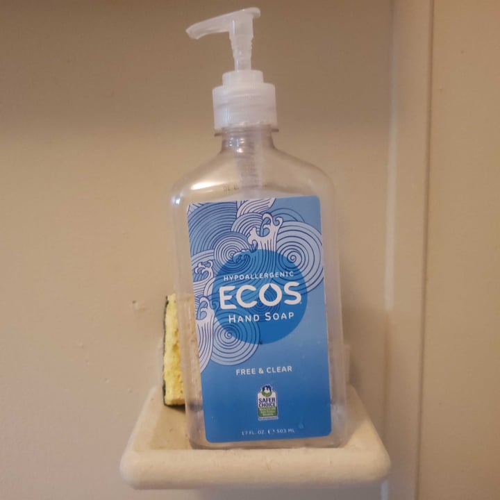 photo of Ecos Hypoallergenic hand so free and clear shared by @amakarick on  29 Aug 2021 - review