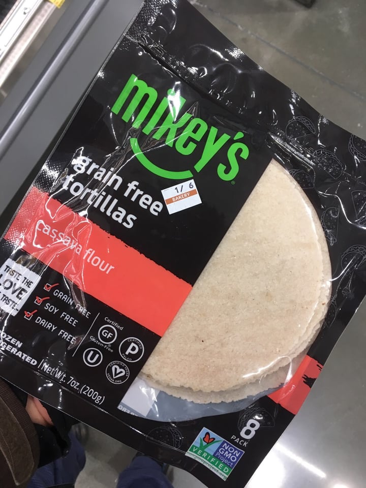 photo of Mikey’s Grain Free Tortillas shared by @miguel9 on  31 Dec 2019 - review