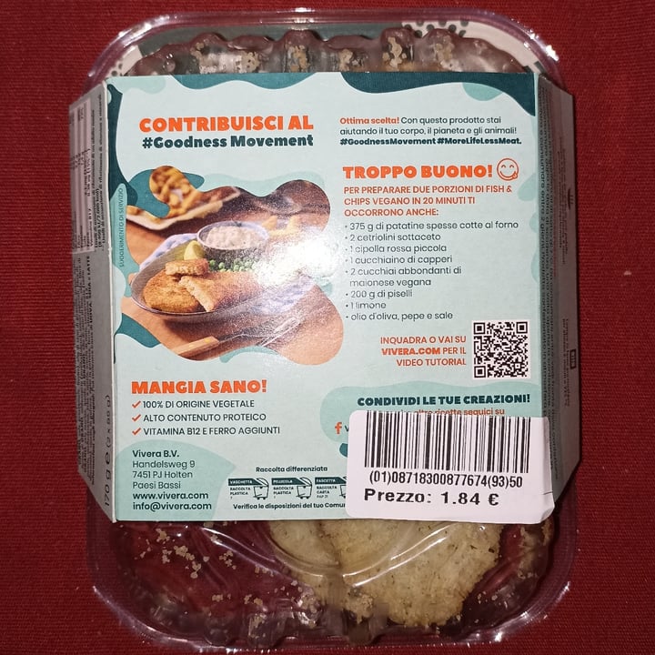 review photo of Vivera Filetti alla marinara vegetali shared by @isa94 on 11 Jun 2022 - review