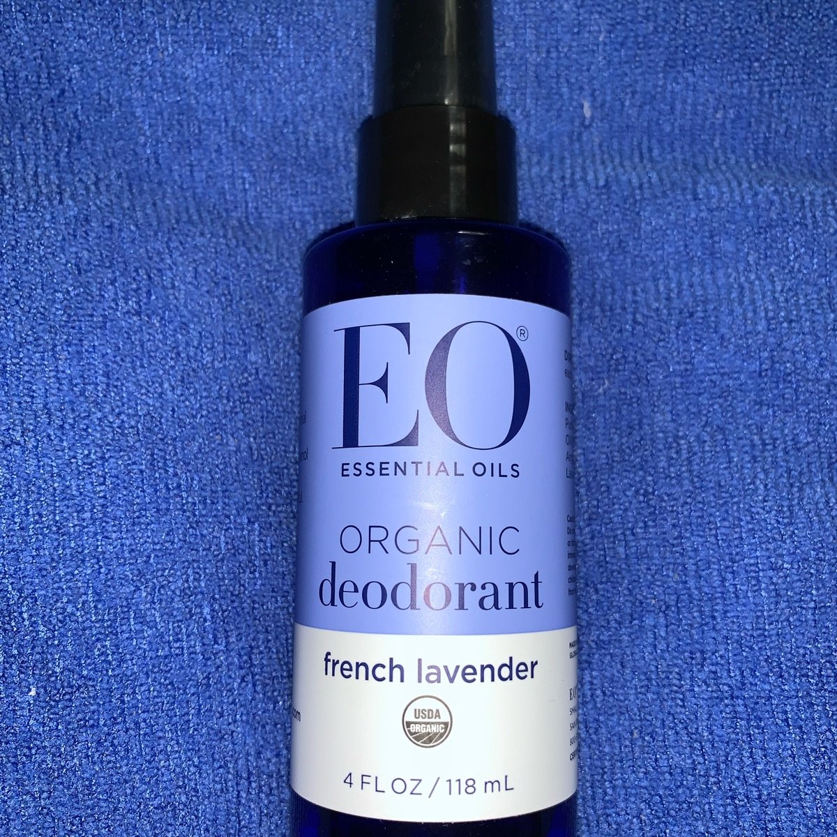 Organic Deodorant Spray Lavender USDA Organic