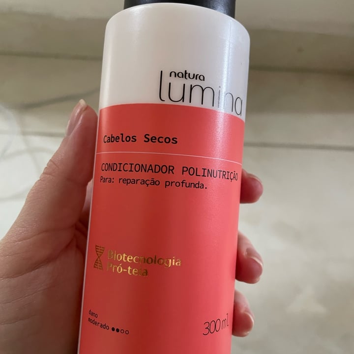 photo of Natura condicionador lumina para cabelos secos shared by @lyagobetti on  08 May 2022 - review