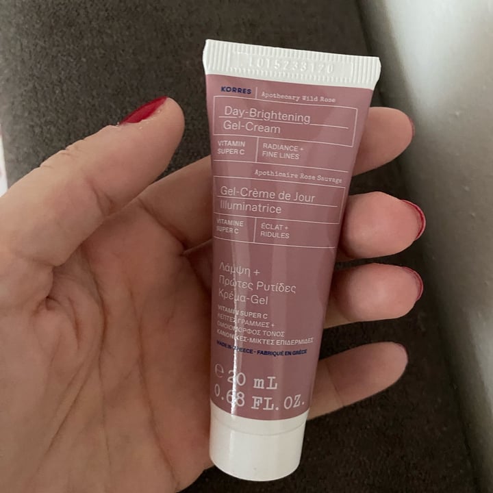photo of Korres Day Brightening Gel Cream shared by @ludotomasi on  10 Dec 2022 - review