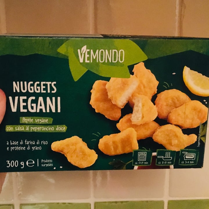 photo of Vemondo Nuggets A Base Di Riso E Frumento shared by @veganlu on  23 Jan 2022 - review